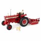 Trator Ertl Case Ih 1256 With Mower - Escala 1/16 (44380)