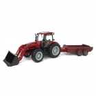 Trator Ertl Case Ih Puma 195 Com Loader & Muddy Spreader - Escala 1/16 (44390)