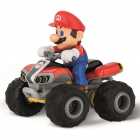 Carrinho Controle Remoto Carrera Mario Kart 1/40 - Quad Mario (7594)