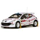 Carro Sun Star Peugeot 207 S2000 #7 M.stohl 2008 Escala 1/18 - Branco