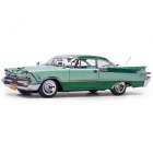 Carro Sun Star Dodge Cust.roya H.tp Jad 1959 Escala 1/18 - Aqua