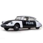 Carro Vitesse Citroen Ds19-police de Paris 1960 Escala 1/43 - Branco