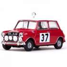 Carro Vitesse Morris Cooper #37 P.hopkirk 1964 Escala 1/43 - Vermelho
