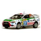 Carro Vitesse Mitsubishi L.evo #138 B.guerra Jr. Escala 1/43 - Branco