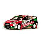 Carro Vitesse Mitsubishi L.evo #41 N.fuchs 2013 Escala 1/43 - Branco Vermelho e Verde