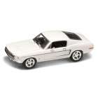 CARRO LUCKY FORD MUSTANG GT 1968 ESCALA 1/43 - BRANCO