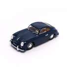 CARRO LUCKY PORSCHE 356 1952 ESCALA 1/43 - AZUL MARINHO