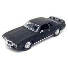 Carro Lucky Pontiac Firebird Trans Am 1969 Escala 1/43 - Preto Fosco