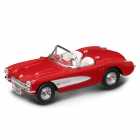 Carro Lucky Chevrolet Corvette 1957 Escala 1/43 - Vermelho