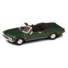Carro Lucky Corvair Monza Convertible 1969 Escala 1/43 - Verde