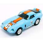 Carro Lucky Shelby Cobra Daytona Coupe 1965 Escala 1/43 - Azul Claro