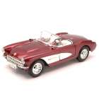 Carro Lucky Chevrolet Corvette 1957 Escala 1/24 - Bordo