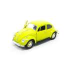 Carro Lucky Volkswagen Beetle 1967 Escala 1/24 - Verde Claro