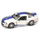 Carro Lucky Shelby Gt 500 2007 Escala 1/24 - Prata