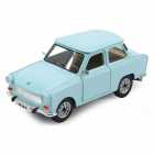 Carro Lucky Trabant 601 Escala 1/24 - Azul Claro
