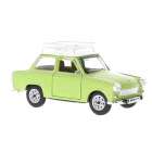 Carro Lucky Trabant 601 With Rack Escala 1/24 - Verde Claro