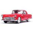 Carro Lucky Ford Thunderbird 1955 Escala 1/18 - Vermelho