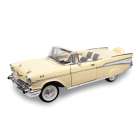 Carro Lucky Chevrolet Bel Air 1957 Escala 1/18 - Cream