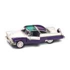 Carro Lucky Ford Crown Victoria 1955 Escala 1/18 - Roxo