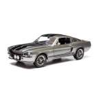 Carro Lucky Ford Shelby Mustang Gt 1968 Escala 1/18 - Prata Metlico