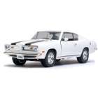 Carro Lucky Plymouth Barracuda 1969 Escala 1/18 - Branco