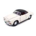 Carro Lucky Volkswagen Karmann-ghia 1966 Escala 1/18 - Branco