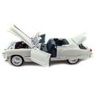 Carro Lucky Cadillac Coupe de Ville 1949 Escala 1/18 - Branco