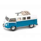Carro Lucky Volkswagen Microbus 1962 Escala 1/18 - Azul