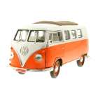 Carro Lucky Volkswagen Microbus 1962 Escala 1/18 - Laranja