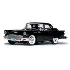 Carro Lucky Ford Thunderbird 1957 Escala 1/18 - Preto