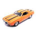 Carro Lucky Pontiac Firebird Trans 1969 Escala 1/18 - Laranja