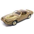 Carro Lucky Pontiac Firebird Trans Am 1979 Escala 1/18 - Dourado