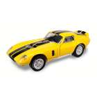 Carro Lucky Shelby Cobra Daytona Coupe 1965 Escala 1/18 - Amarelo