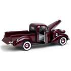 Carro Lucky Studebaker Coupe Pick Up 1937 Escala 1/18 - Bordo