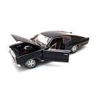 Carro Lucky Dodge Charger 1966 Escala 1/18 - Preto
