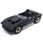 Carro Lucky Corvette Road.dunkelblau 1964 Escala 1/18