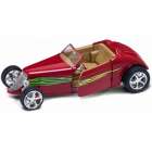 Carro Lucky Ford Coupe Convertible 1933 Escala 1/18 - Vermelho