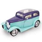 Carro Lucky Ford Model a 1931 Escala 1/18 - Verde e Roxo