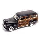 Carro Lucky Ford Woody 1948 Escala 1/18 - Preto
