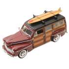 Carro Lucky Ford Woody 1948 Escala 1/18 - Bordo
