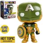 Funko Pop Marvel Contest Of Champions Exclusive - Civil Warrior 299 Glows In The Dark