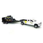 Trator Ertl New Holland - L170 Skid Steer Loader With Dodge Pickup - Escala 1/64