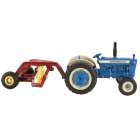  TRATOR ERTL FORD - 5000 TRACTOR WITH HAY RAKE 13883 - ESCALA 1/64