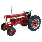 Trator Ertl Case Ih - Farmall 656 Wide Front Tractor 14886 - Escala 1/16