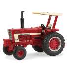 Trator Ertl Case Ih - International Harvester 1066 With Rops And Fenders 14941 - Escala 1/32