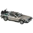 Carro Sun Star de Lorean Back/future I Inox Escala 1/18 - Prata