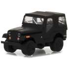Carro Greenlight Jeep Cj-5 Bnd S19 1970 Escala 1/64 - Preto
