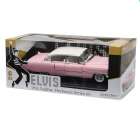 CARRO GREENLIGHT CADILLAC FLEETWOOOD ELVIS 1955 ESCALA 1/18 - ROSA