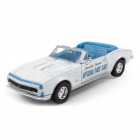 Carro Greenlight Chevy Camaro Convertible Indy 500 1967 Escala 1/24 - Branco