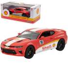 Carro Greenlight Chevy - Camaro Ss Shell Oil Vermelho - Ano 2017 - Escala 1/24